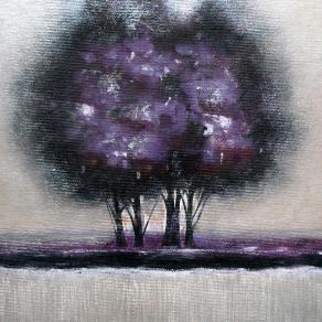 Purple trees