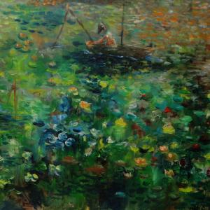 Romanting scene from a swamp Romanting scene from a swamp