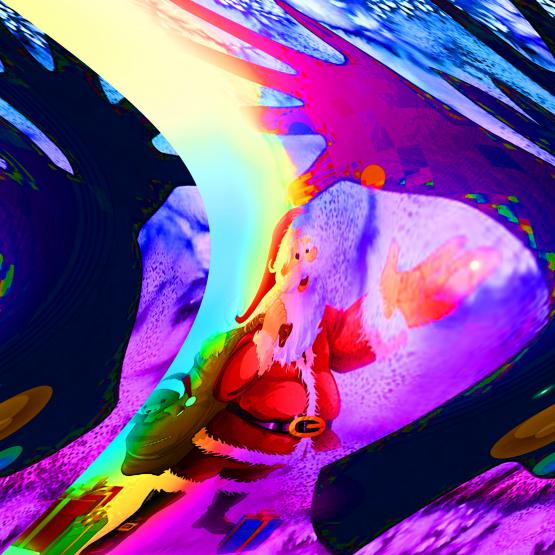 Affaticato come ogni anno è arrivato il nostro Babbo...!!!