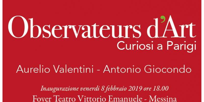 Observateurs d'Art, curiosi a Parigi Observateurs d'Art, curiosi a Parigi