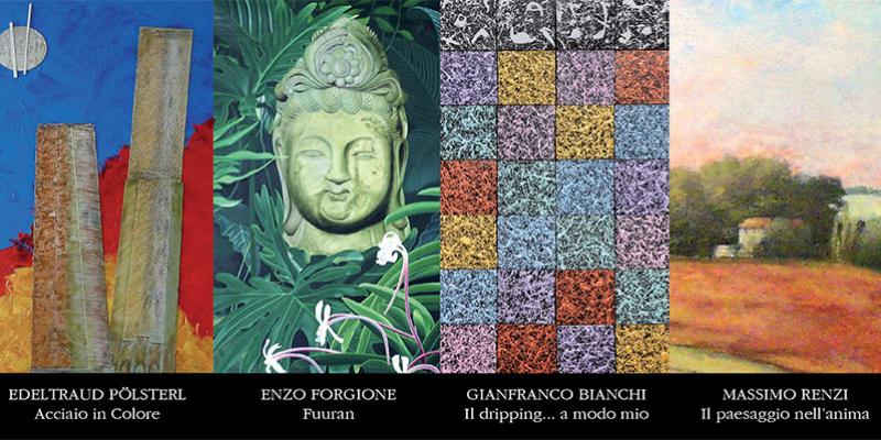Personal Exhibition of Forgione, Bianchi, Renzi, Polsterl