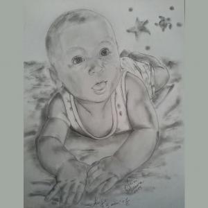 Ritratti su commissione, ritratti a matita, ritratti olio su tela, tecniche miste