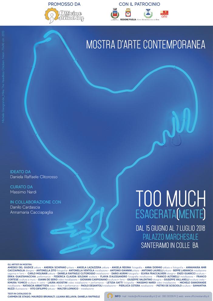 CONTEMPORARY ART EXHIBITION TOO MUCH exaggerated (Mind) CONTEMPORARY ART EXHIBITION TOO MUCH exaggerated (Mind)