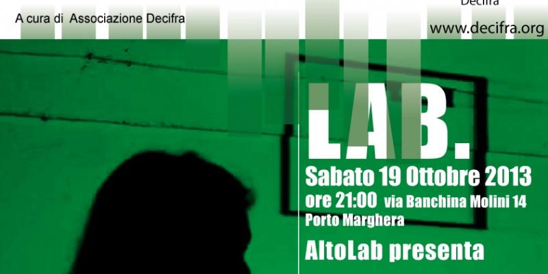 LAB. Nuovi laboratori contemporanei LAB. Nuovi laboratori contemporanei