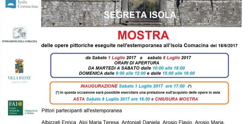 SEGRETA ISOLA SEGRETA ISOLA