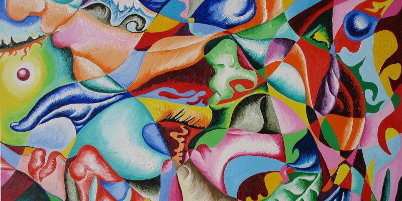 The dynamism of colours in the space - Synergy of the generating light The dynamism of colours in the space - Synergy of the generating light