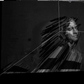 Self-portrait dyptich: Woman in the window / Flying