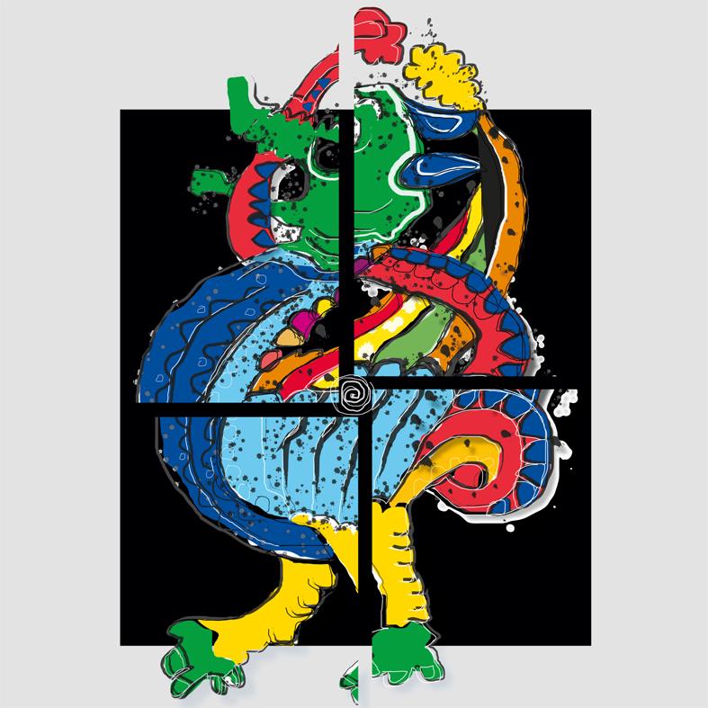 Drago che si morde la coda Drago che si morde la coda