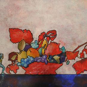 natura morta con molotov