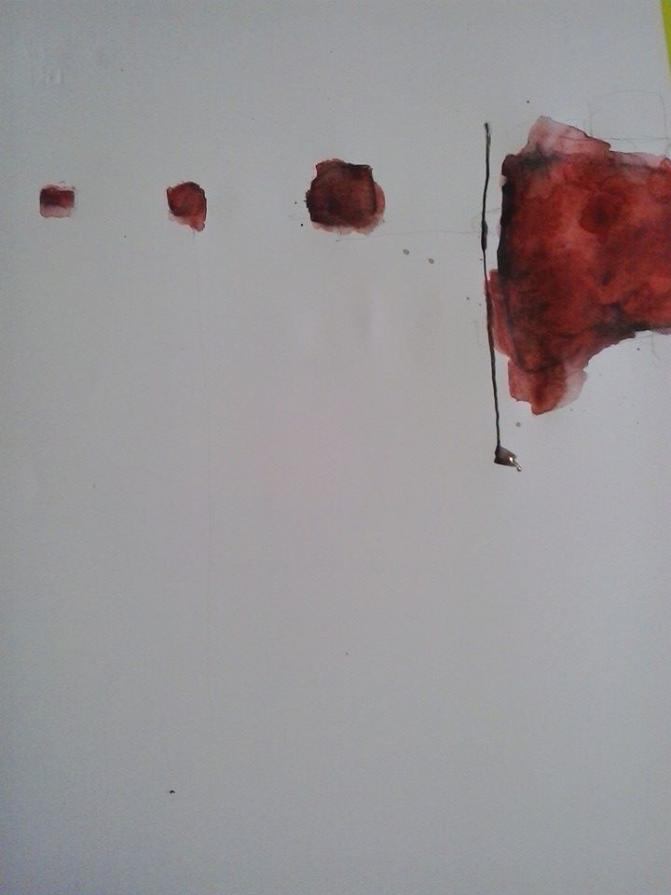 Lacerazioni in necrosi 2 - Tecnica mista su carta 2014