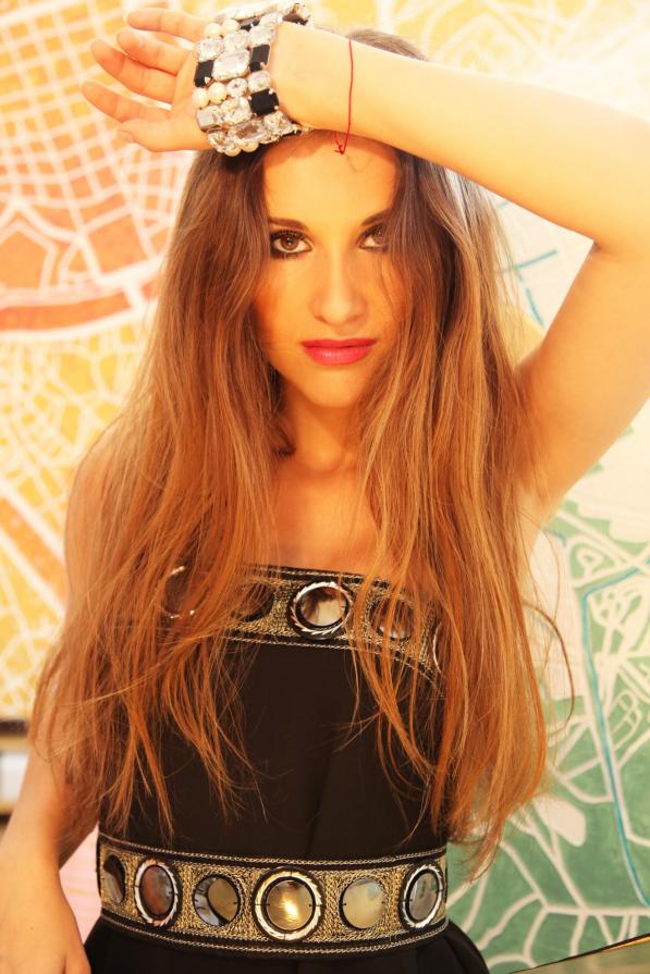 Sarah with her maps 3