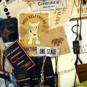 IO ABITO QUI (detail)