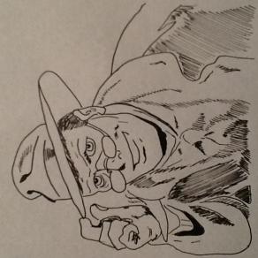 Non disegno per riempire un vuoto ma per vuotare un pieno che è dentro di me e preme.”!!! 