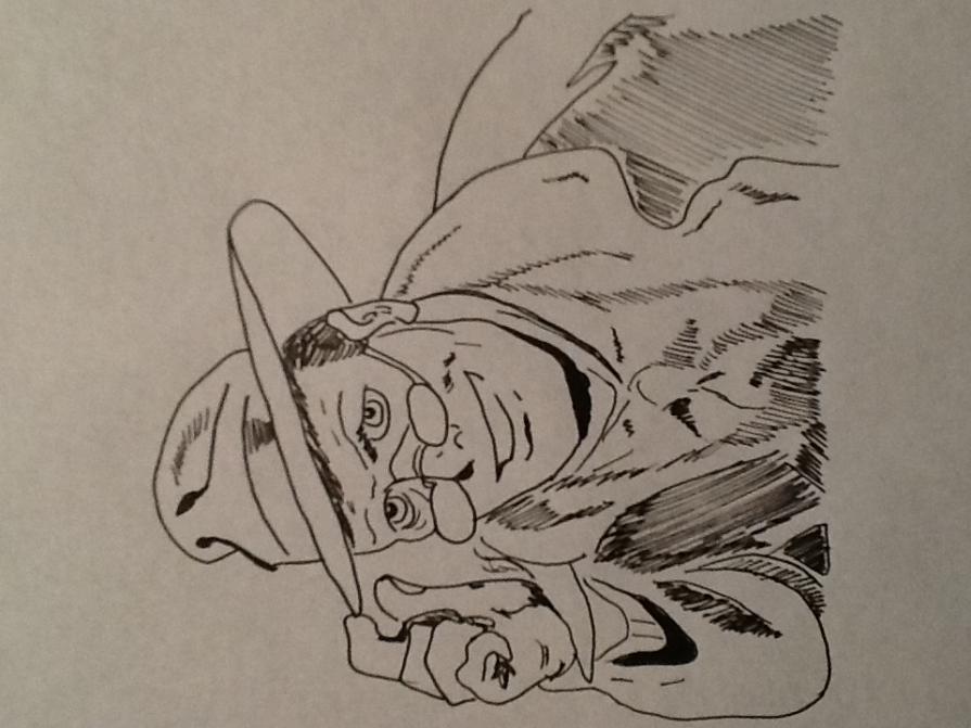 Non disegno per riempire un vuoto ma per vuotare un pieno che è dentro di me e preme.”!!! 