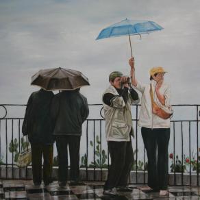 meraviglia sotto la pioggia