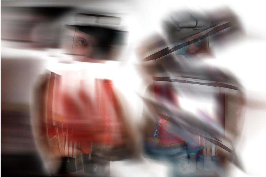 due anime  in movimento.