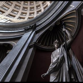 Antinoo divinizzato come Bacco; Musei Vaticani, Roma