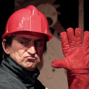 " La cantatrice calva ". Regia Luigi Tranchini.