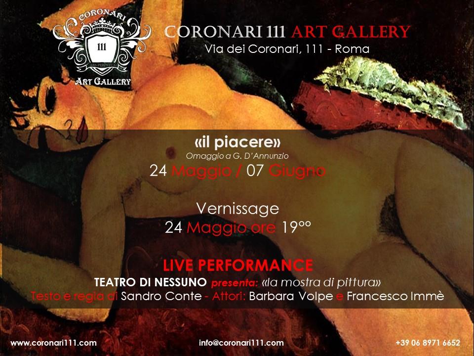 IL PIACERE - Omaggio a G. D'Annunzio
