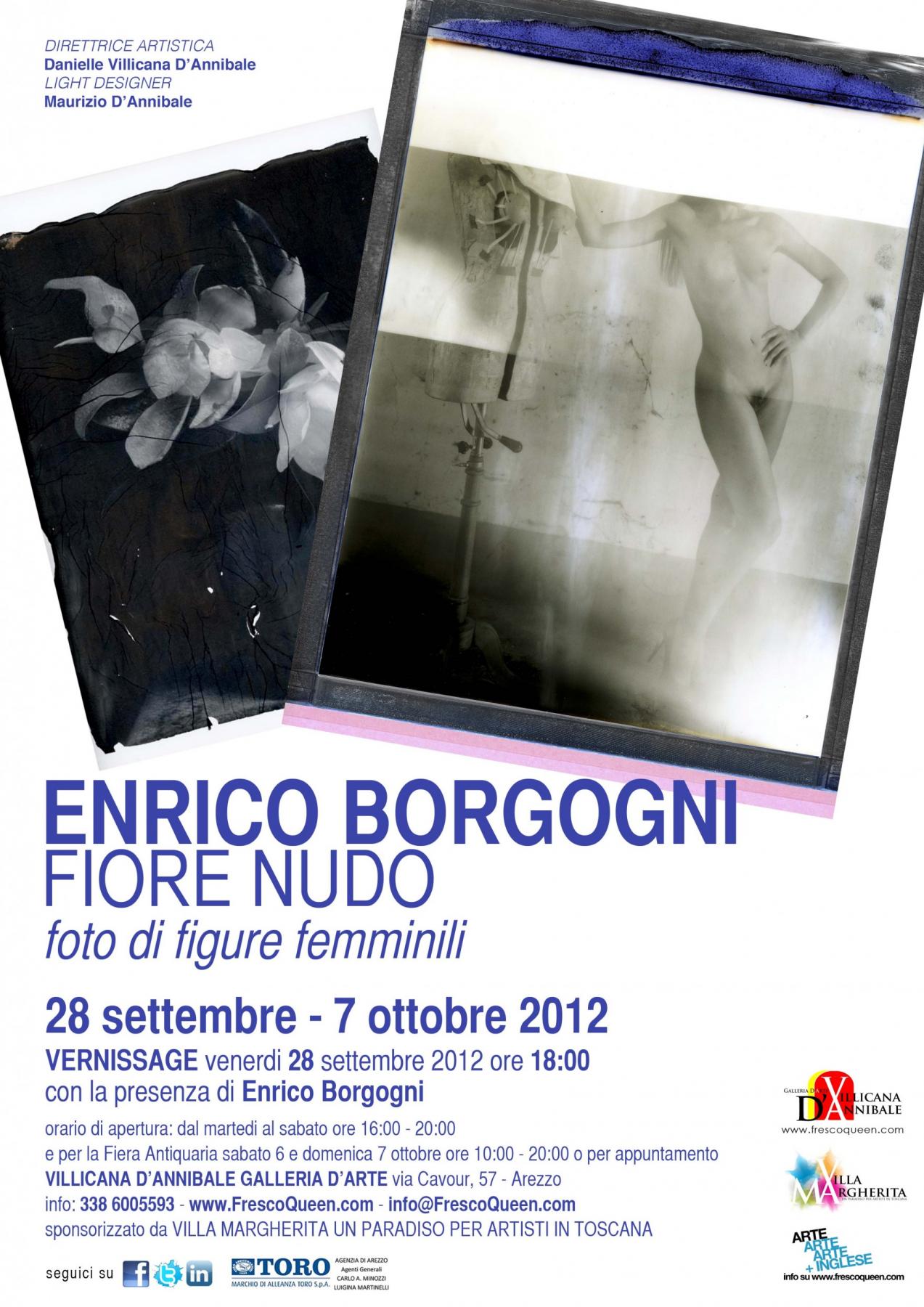 NUDE FLOWER - ENRICO BORGOGNI - photos of female figures