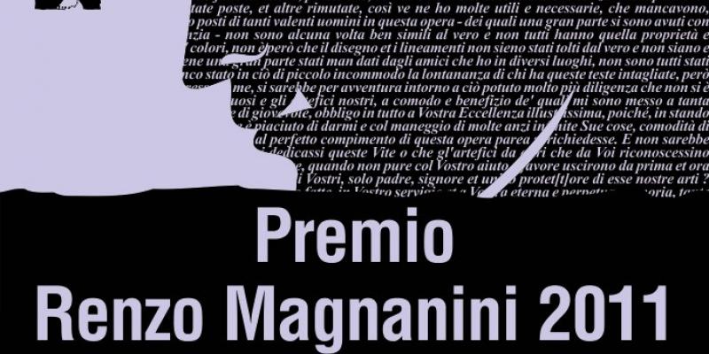 Prima edizione del concorso Premio Renzo Magnanini 2011 Prima edizione del concorso Premio Renzo Magnanini 2011