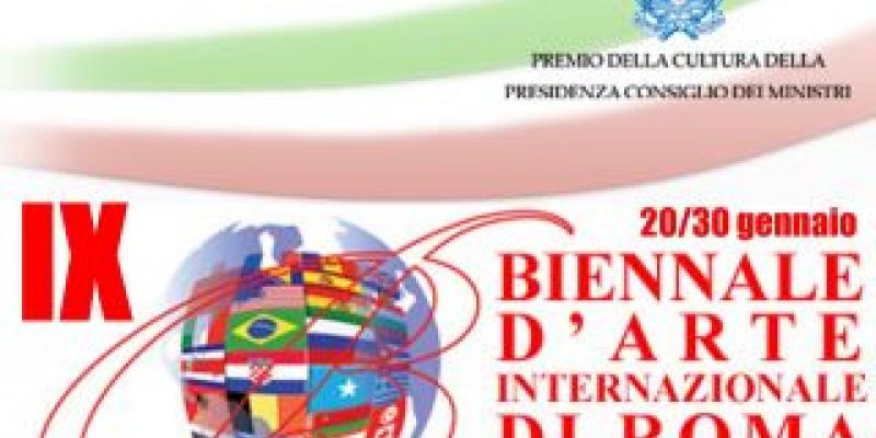IX BIENNALE D'ARTE INTERNAZIONALE DI ROMA 2012