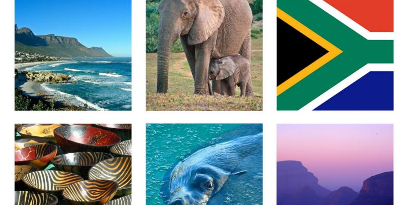 South Africa - Over the stadium: the rainbow