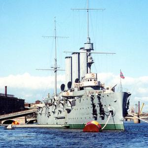 Russia. Faded images