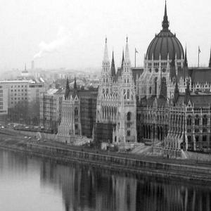 Hungary. Budapest the dark
