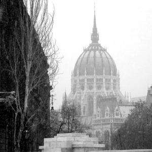 Hungary. Budapest the dark