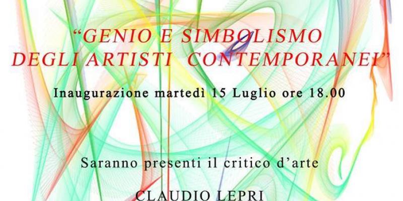 GENIO E SIMBOLISMO DEGLI ARTISTI CONTEMPORANEI GENIO E SIMBOLISMO DEGLI ARTISTI CONTEMPORANEI