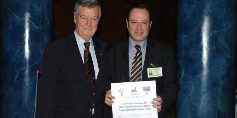 Roberto Girardi, premiato alla camera dei Deputati