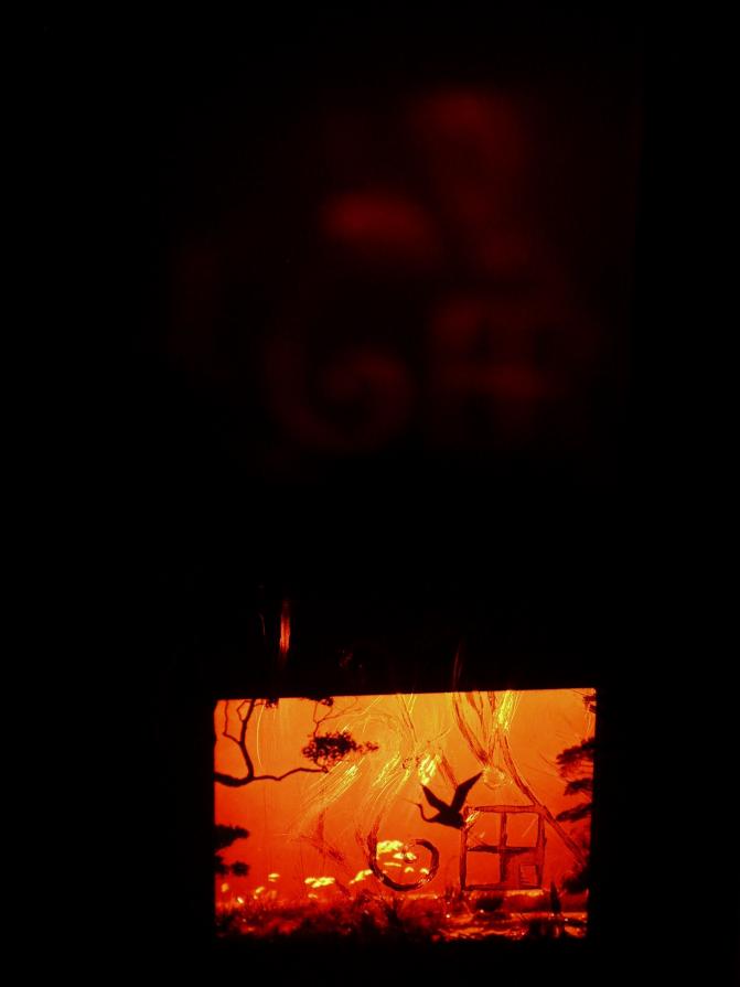 The Pussy,the mirror,the window,the spiral and the egret.Dimly by mirror.Sasom i en spegel..I.BERGMA The Pussy,the mirror,the window,the spiral and the egret.Dimly by mirror.Sasom i en spegel..I.BERGMA