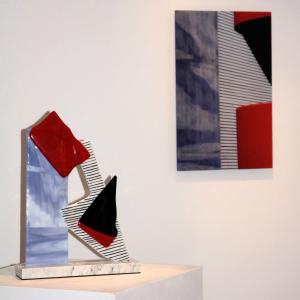 (De)Composition London 39 glass sculpture