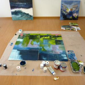 Il fondo ad acrilico. Il fondo ad acrilico.