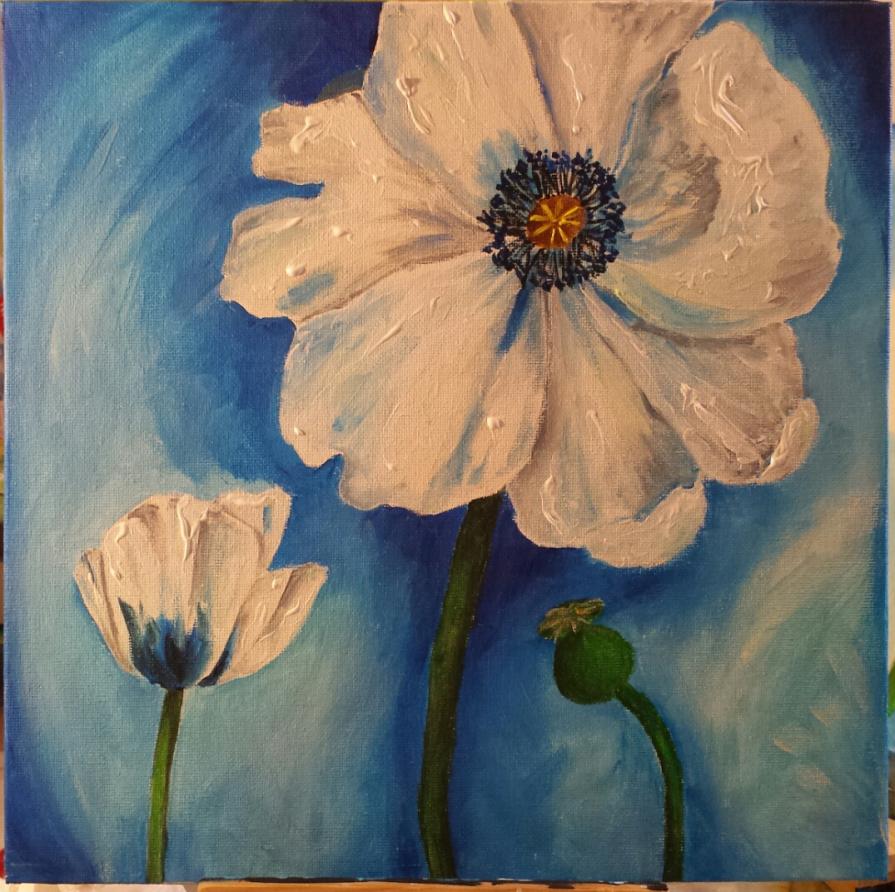 WHITE POPPIES