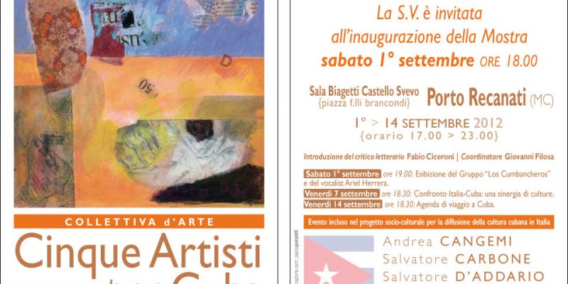 Cinque artisti per Cuba - Salvatore D'Addario