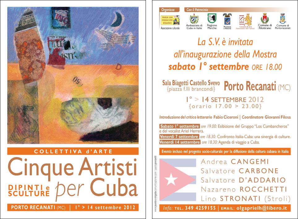 Cinque artisti per Cuba - Salvatore D'Addario