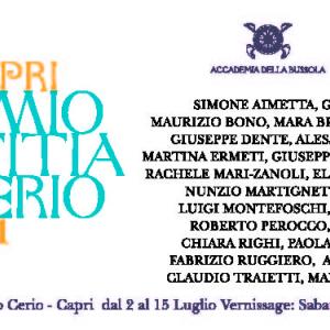 IV PREMIO LAETITIA CERIO A CAPRI IV PREMIO LAETITIA CERIO A CAPRI