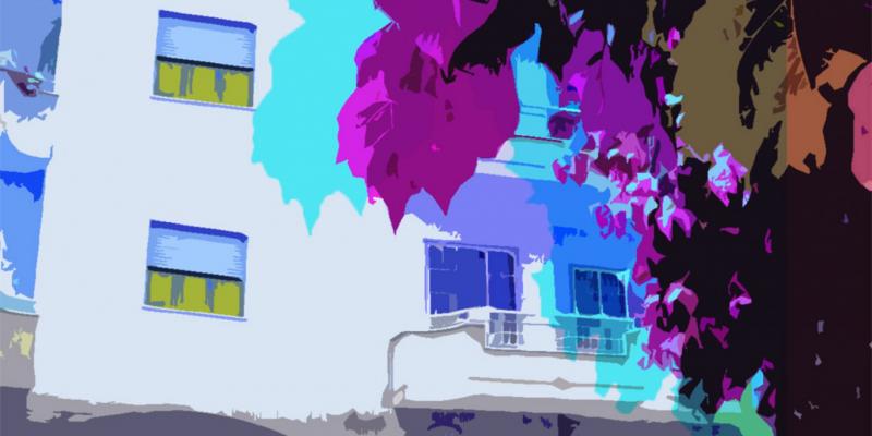 "June is dressed in colors and poetry"