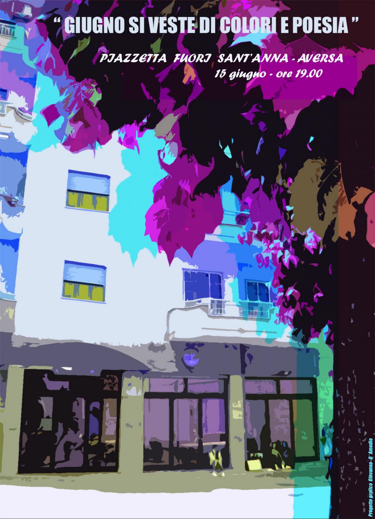 "June is dressed in colors and poetry"