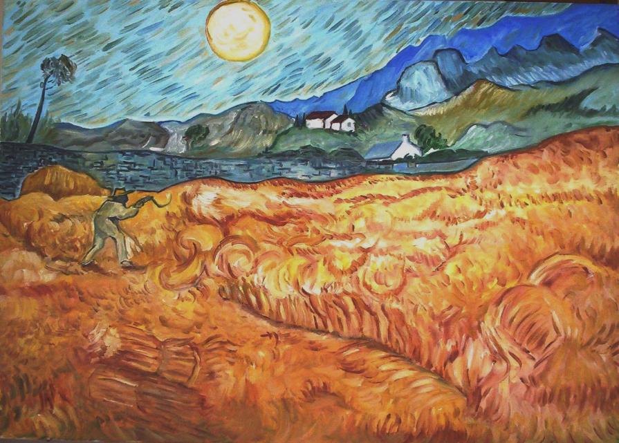 Il mietitore ( Van Gohg )