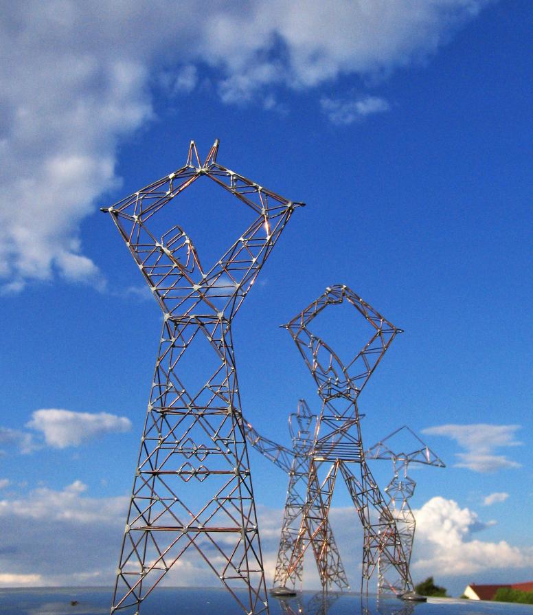 Art pylons Art pylons