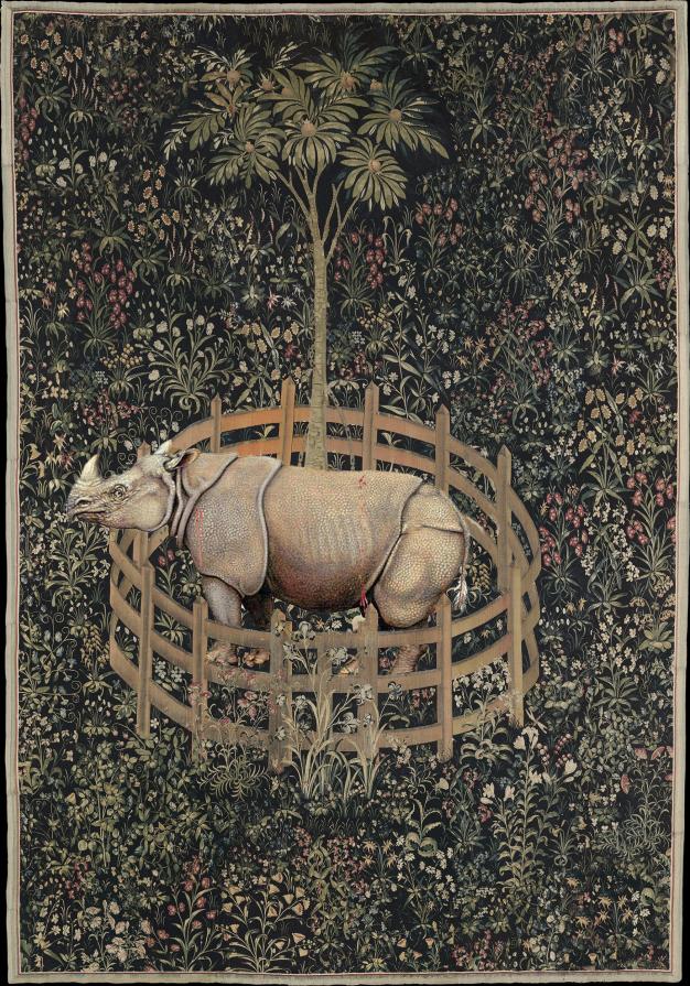 The Hunt of the Rhinoceros (after: “The Unicorn Tapestries, The Hunt of the Unicorn”) The Hunt of the Rhinoceros (after: “The Unicorn Tapestries, The Hunt of the Unicorn”)