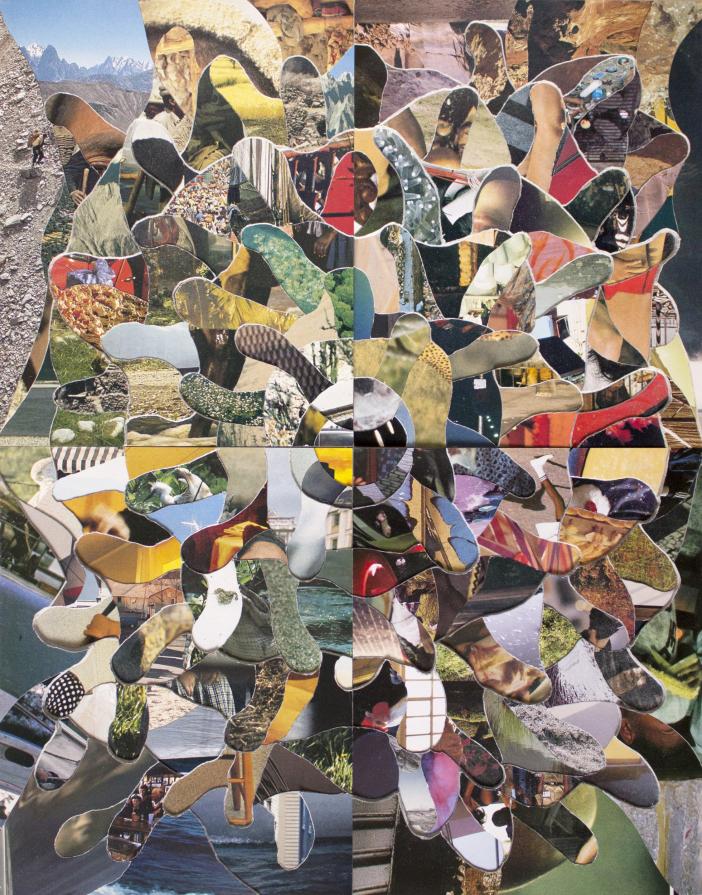 Iconotropy (4 assembled Géo magazines)