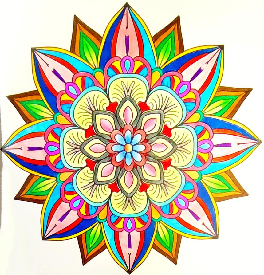 ... Ogni tratto di colore è un passo verso la calma !!!! ...