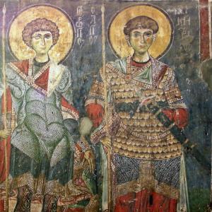 Greece. Kastoria. Comnenus Stones'