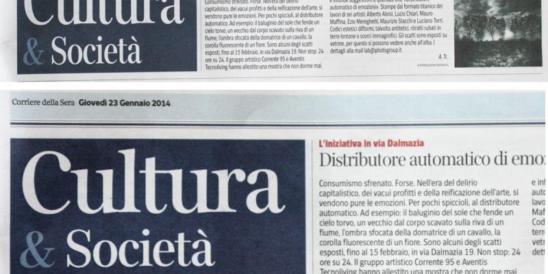 il distributore automatico di emozioni" sempre aperto 24 ore su 24"