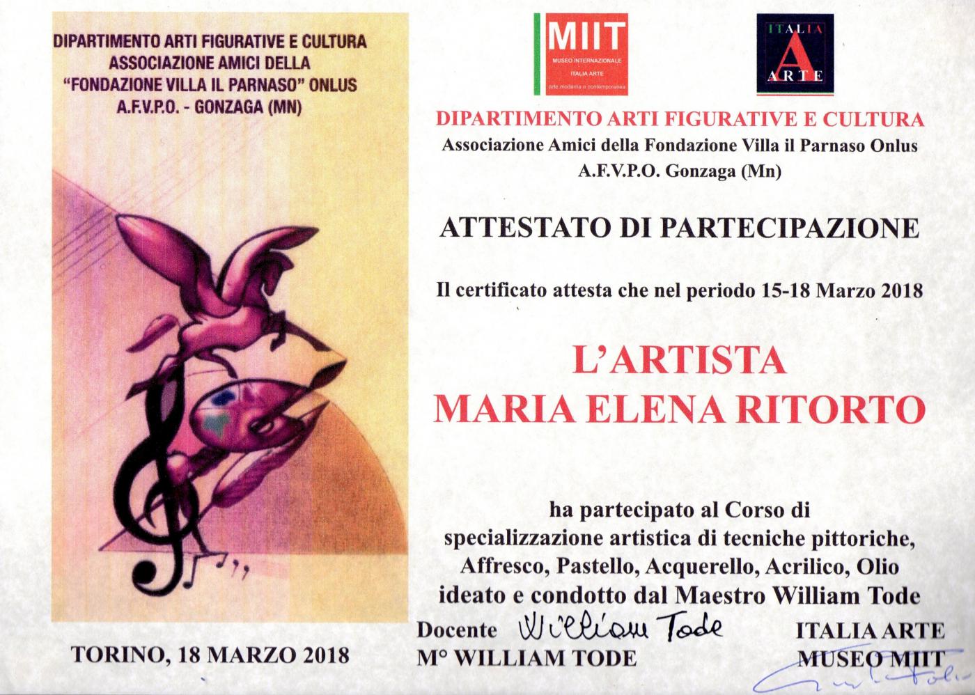 DIPARTIMENTO ARTI FIGURATIVE E CULTURA,ASSOCIAZIONE AMICI DELLA FONDAZIONE VILLA IL PARNASO ONLUS A.F.V.P.O. GONZAGA  (MN)
