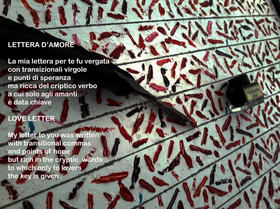 LETTERA D'AMORE / LOVE LETTER